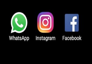 WhatsApp, nstagram ve Facebook Eriiminde Sorun