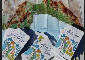 Antalya İçin Turizm Tanıtım Kitabı ve Haritası